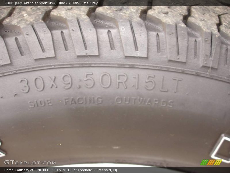 Black / Dark Slate Gray 2006 Jeep Wrangler Sport 4x4