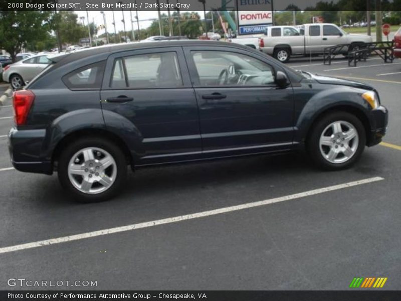 Steel Blue Metallic / Dark Slate Gray 2008 Dodge Caliber SXT