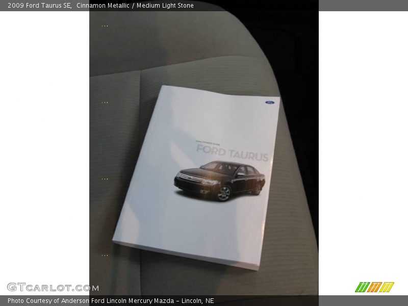 Cinnamon Metallic / Medium Light Stone 2009 Ford Taurus SE