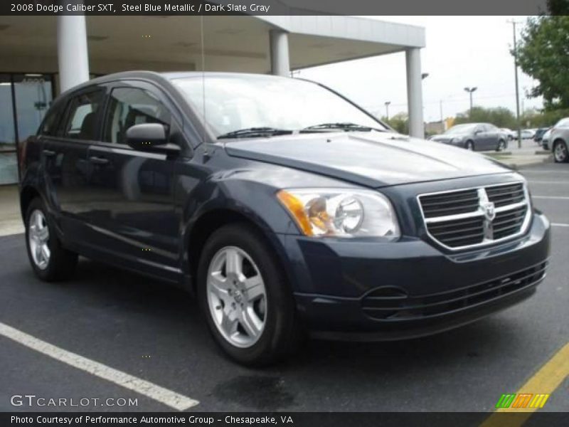 Steel Blue Metallic / Dark Slate Gray 2008 Dodge Caliber SXT