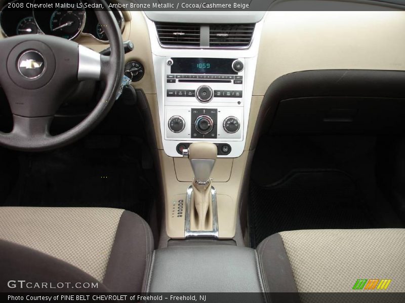 Amber Bronze Metallic / Cocoa/Cashmere Beige 2008 Chevrolet Malibu LS Sedan