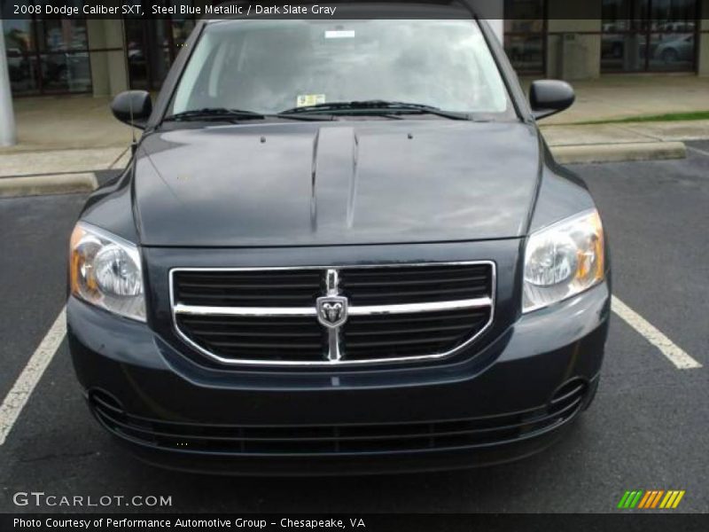 Steel Blue Metallic / Dark Slate Gray 2008 Dodge Caliber SXT
