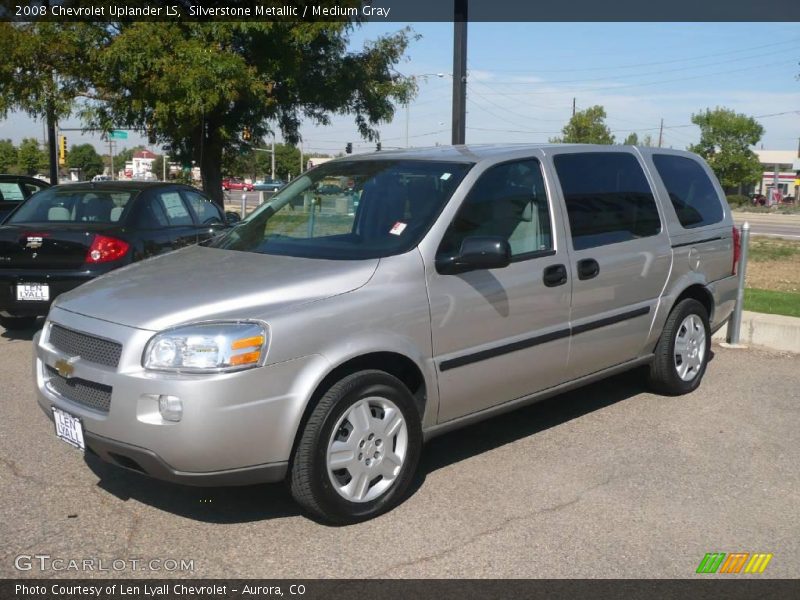 Silverstone Metallic / Medium Gray 2008 Chevrolet Uplander LS