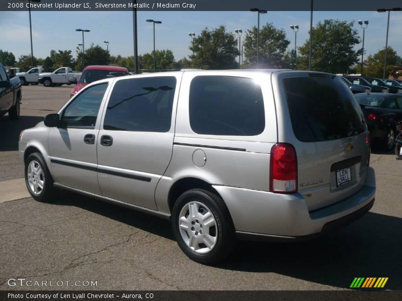 Silverstone Metallic / Medium Gray 2008 Chevrolet Uplander LS
