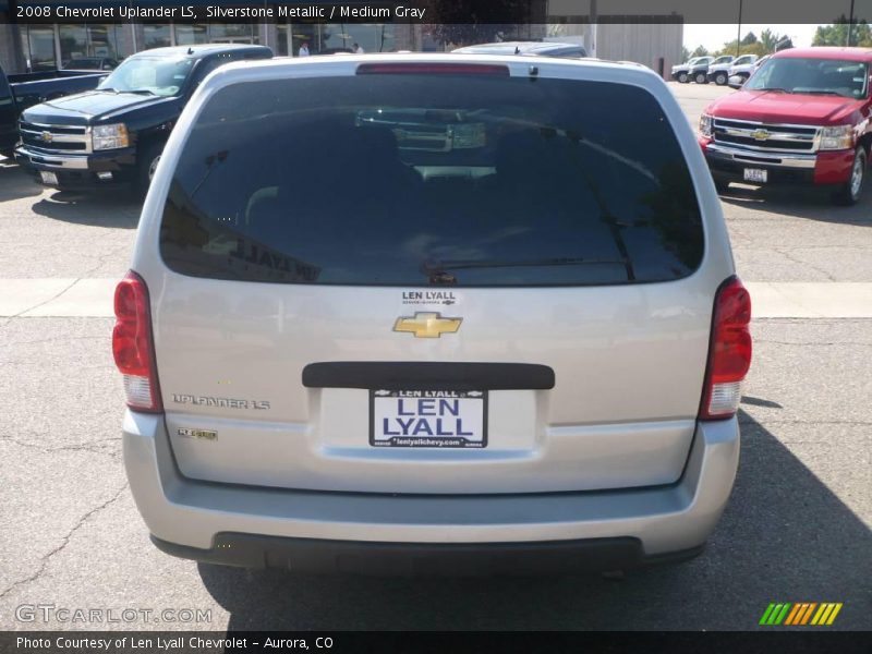 Silverstone Metallic / Medium Gray 2008 Chevrolet Uplander LS