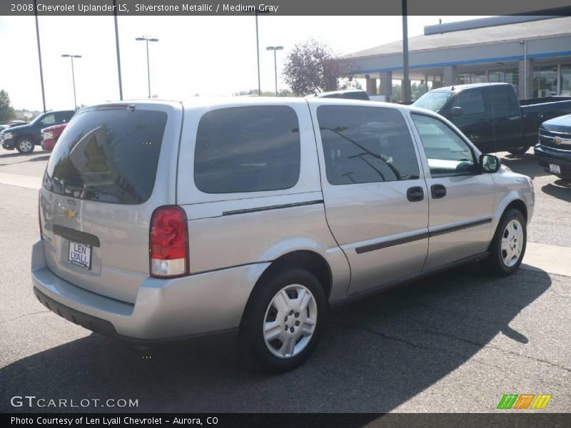 Silverstone Metallic / Medium Gray 2008 Chevrolet Uplander LS