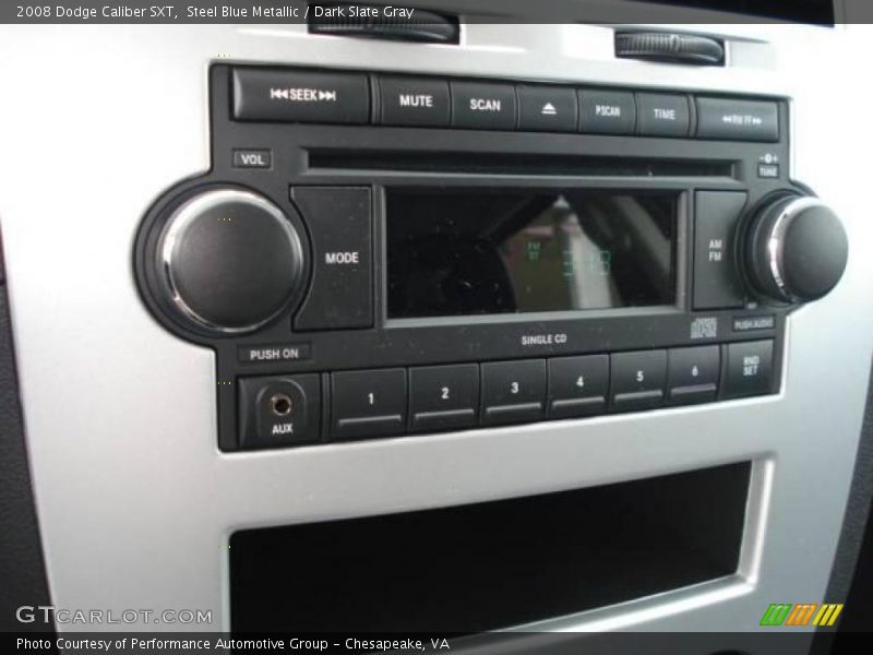 Steel Blue Metallic / Dark Slate Gray 2008 Dodge Caliber SXT