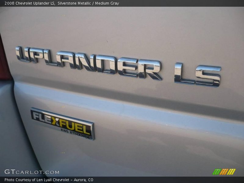 Silverstone Metallic / Medium Gray 2008 Chevrolet Uplander LS