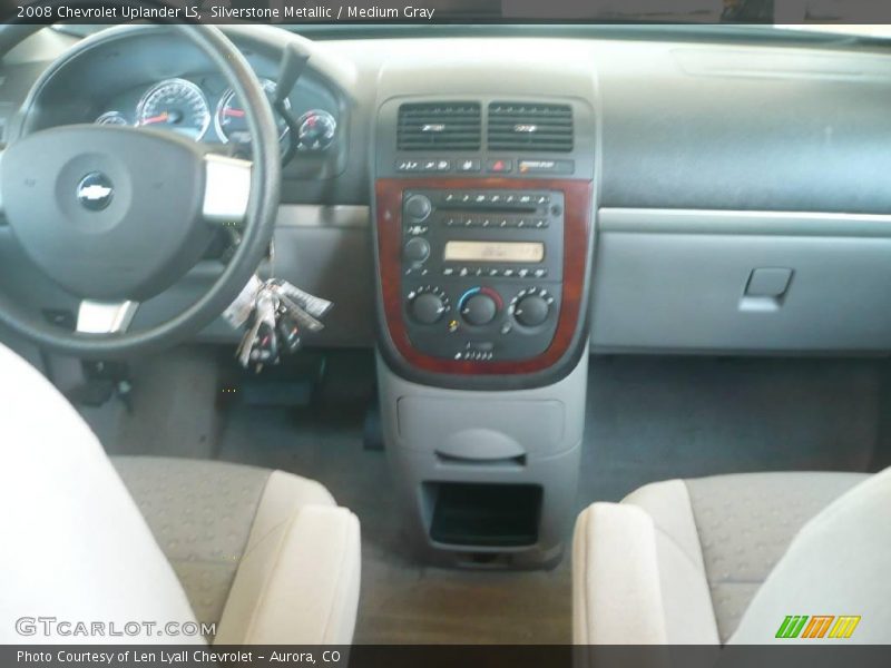 Silverstone Metallic / Medium Gray 2008 Chevrolet Uplander LS