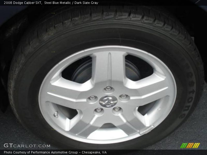 Steel Blue Metallic / Dark Slate Gray 2008 Dodge Caliber SXT