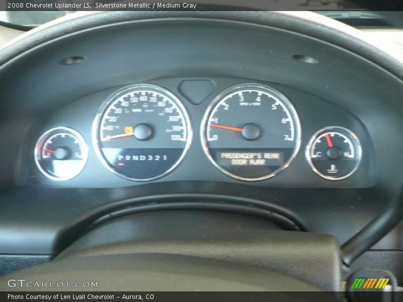 Silverstone Metallic / Medium Gray 2008 Chevrolet Uplander LS