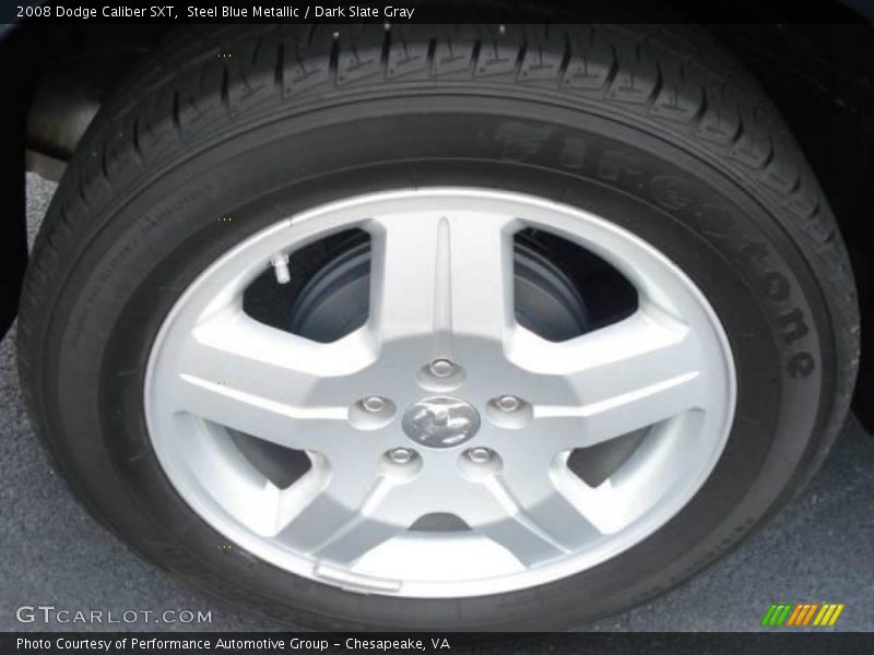 Steel Blue Metallic / Dark Slate Gray 2008 Dodge Caliber SXT