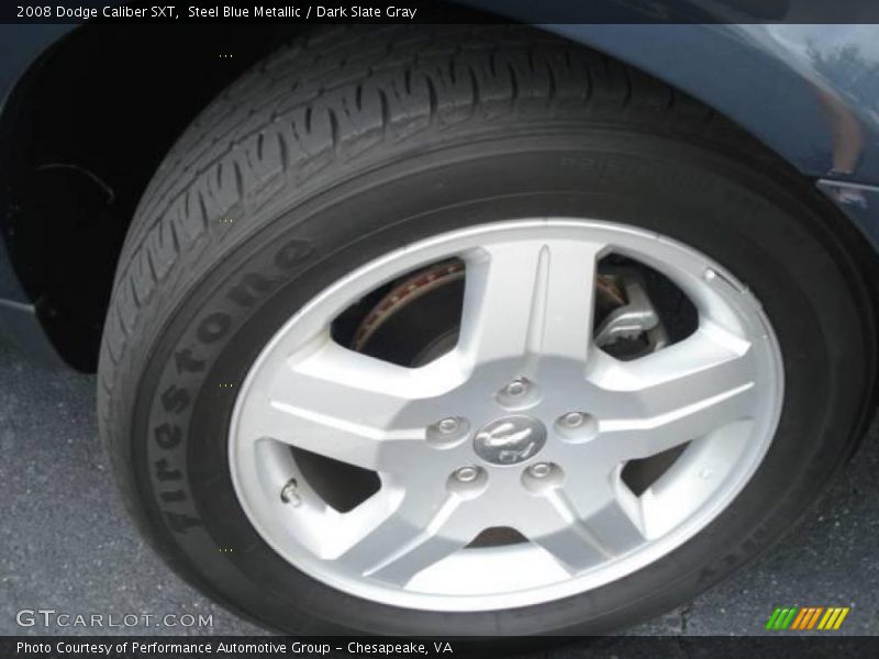 Steel Blue Metallic / Dark Slate Gray 2008 Dodge Caliber SXT