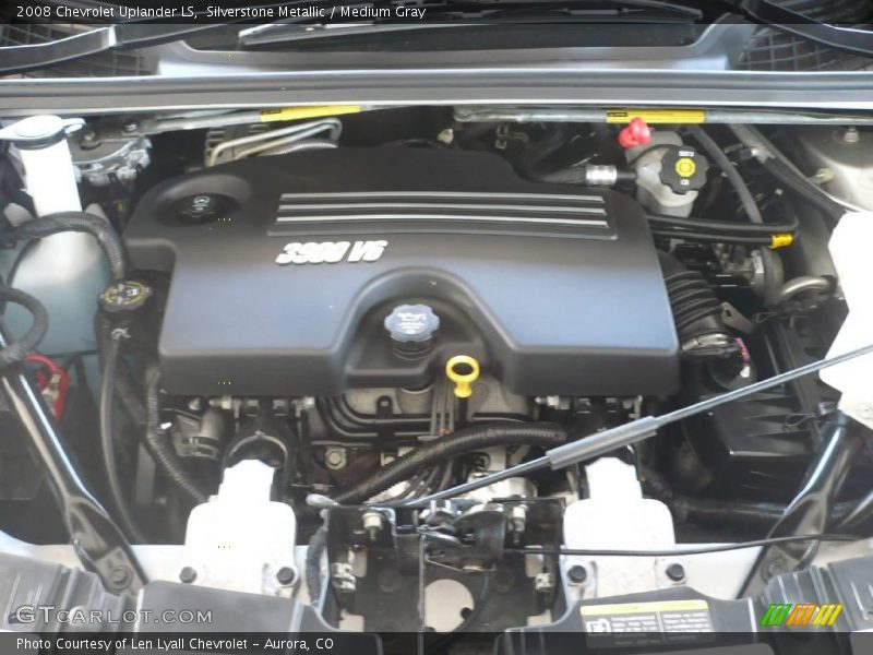 Silverstone Metallic / Medium Gray 2008 Chevrolet Uplander LS
