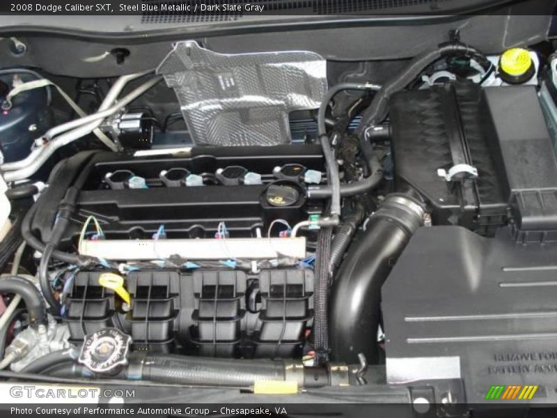 Steel Blue Metallic / Dark Slate Gray 2008 Dodge Caliber SXT