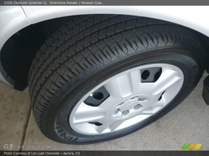 Silverstone Metallic / Medium Gray 2008 Chevrolet Uplander LS