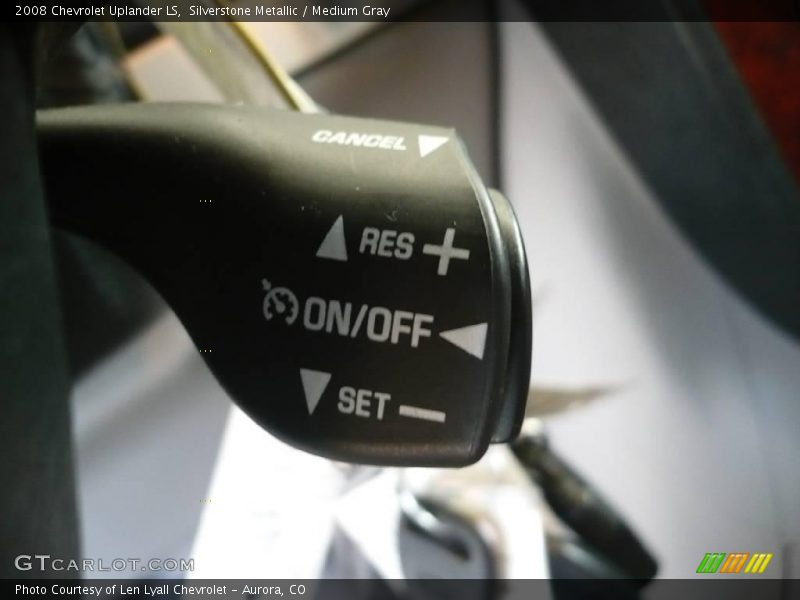 Silverstone Metallic / Medium Gray 2008 Chevrolet Uplander LS