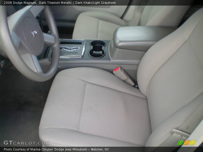 Dark Titanium Metallic / Dark Khaki/Light Graystone 2008 Dodge Magnum