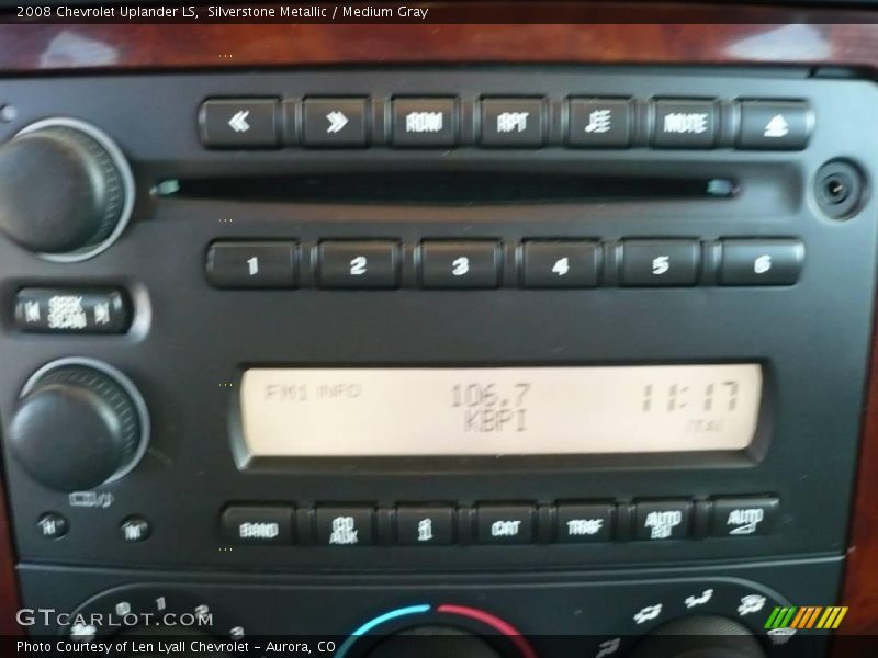 Silverstone Metallic / Medium Gray 2008 Chevrolet Uplander LS