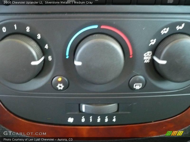 Silverstone Metallic / Medium Gray 2008 Chevrolet Uplander LS