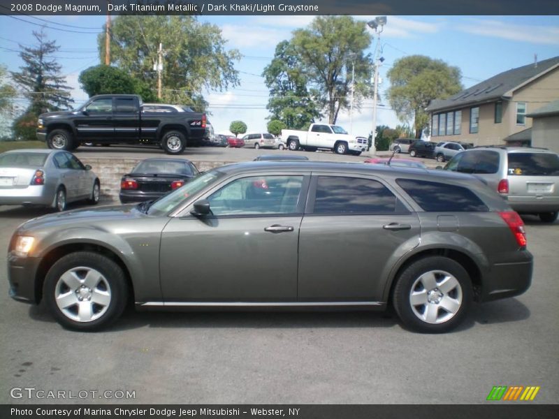 Dark Titanium Metallic / Dark Khaki/Light Graystone 2008 Dodge Magnum