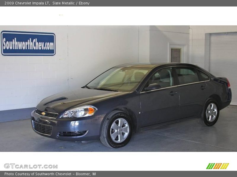 Slate Metallic / Ebony 2009 Chevrolet Impala LT