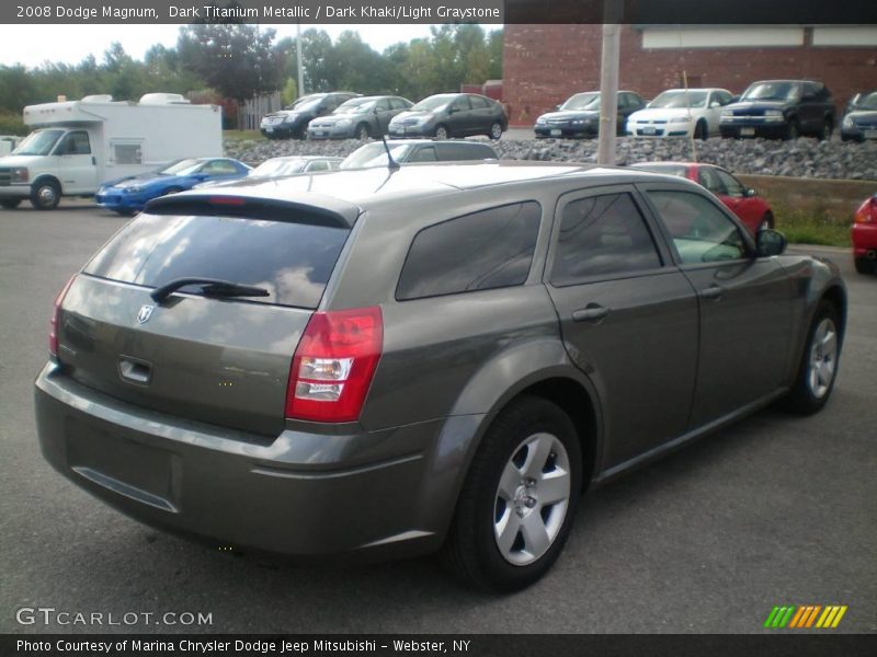 Dark Titanium Metallic / Dark Khaki/Light Graystone 2008 Dodge Magnum