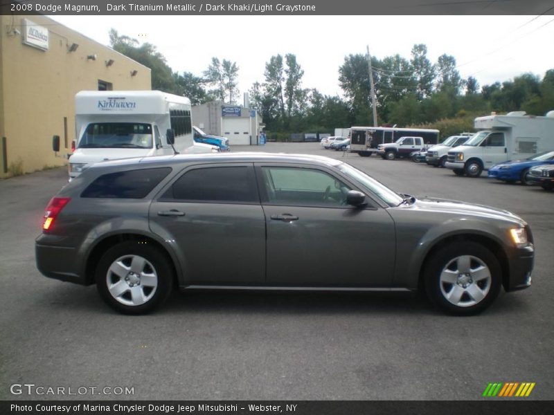 Dark Titanium Metallic / Dark Khaki/Light Graystone 2008 Dodge Magnum