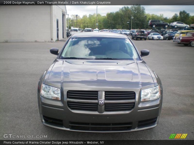 Dark Titanium Metallic / Dark Khaki/Light Graystone 2008 Dodge Magnum