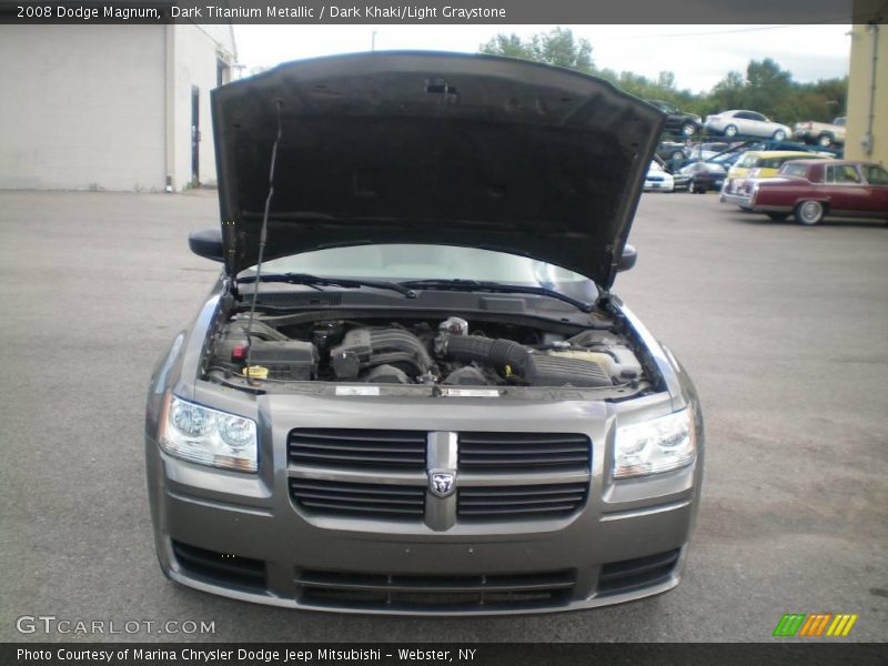 Dark Titanium Metallic / Dark Khaki/Light Graystone 2008 Dodge Magnum