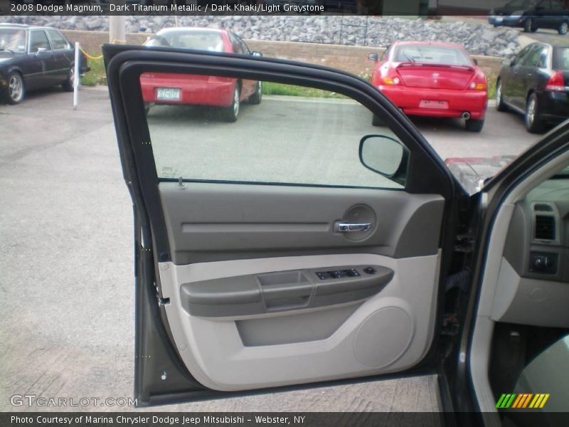 Dark Titanium Metallic / Dark Khaki/Light Graystone 2008 Dodge Magnum
