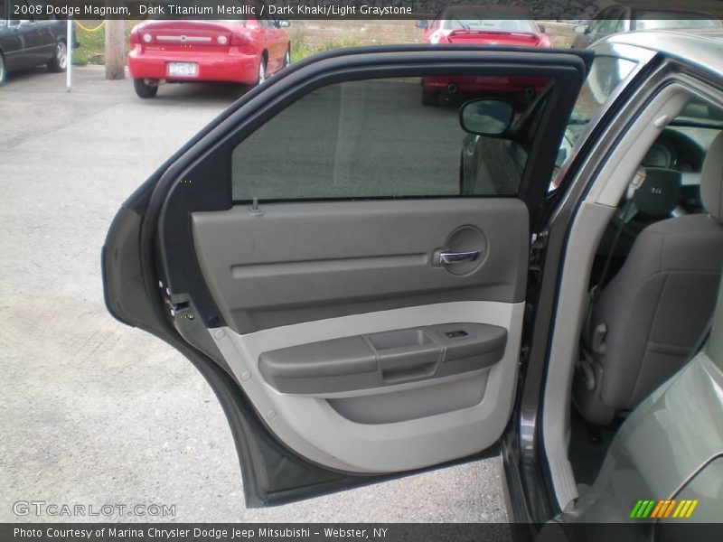 Dark Titanium Metallic / Dark Khaki/Light Graystone 2008 Dodge Magnum