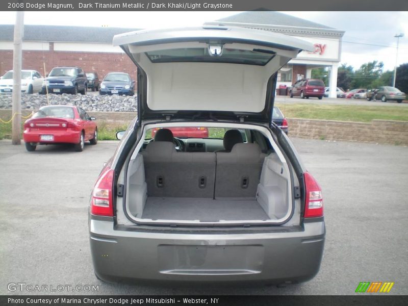 Dark Titanium Metallic / Dark Khaki/Light Graystone 2008 Dodge Magnum