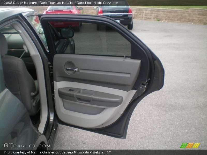 Dark Titanium Metallic / Dark Khaki/Light Graystone 2008 Dodge Magnum