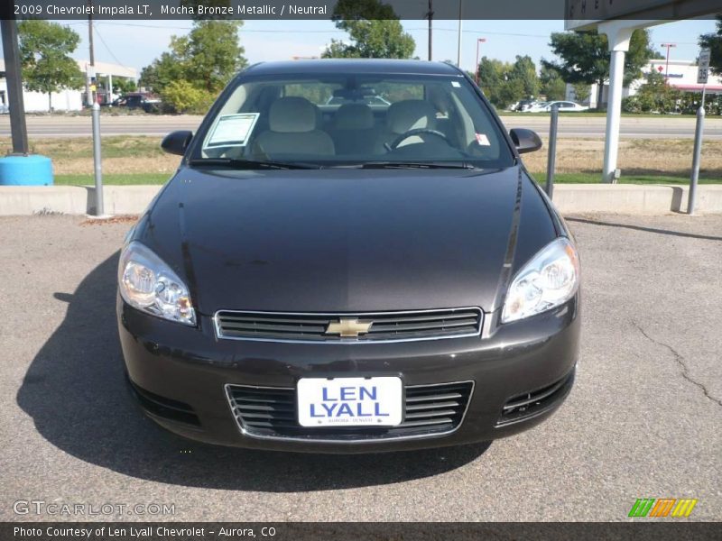 Mocha Bronze Metallic / Neutral 2009 Chevrolet Impala LT