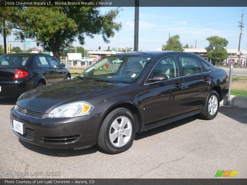 Mocha Bronze Metallic / Neutral 2009 Chevrolet Impala LT