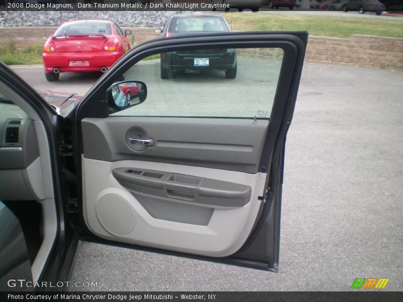 Dark Titanium Metallic / Dark Khaki/Light Graystone 2008 Dodge Magnum