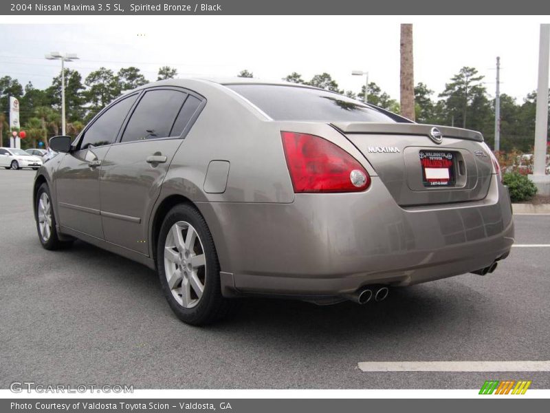 Spirited Bronze / Black 2004 Nissan Maxima 3.5 SL