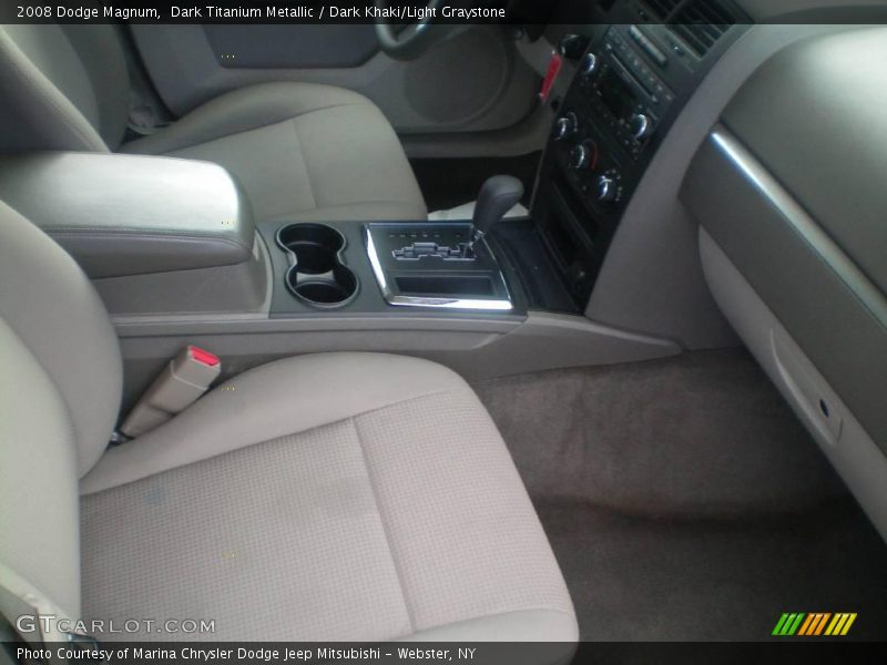 Dark Titanium Metallic / Dark Khaki/Light Graystone 2008 Dodge Magnum