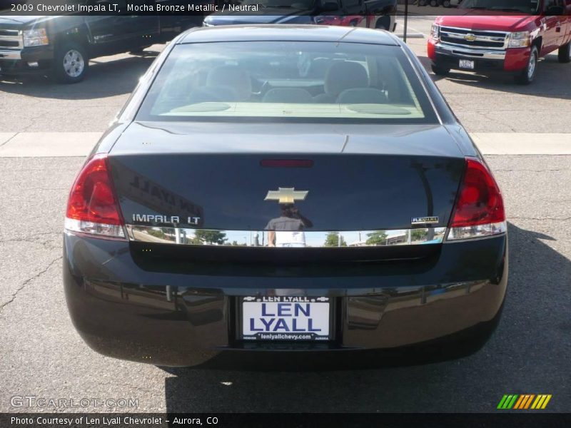 Mocha Bronze Metallic / Neutral 2009 Chevrolet Impala LT