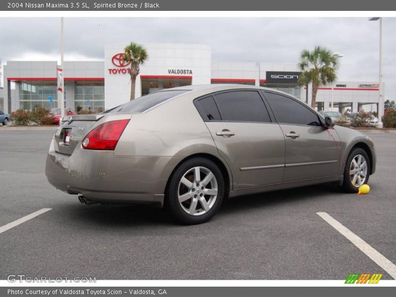 Spirited Bronze / Black 2004 Nissan Maxima 3.5 SL