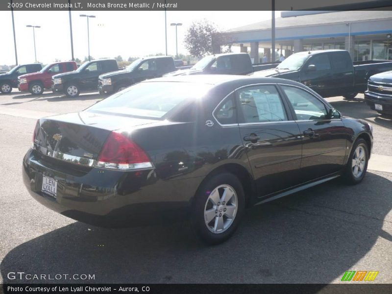 Mocha Bronze Metallic / Neutral 2009 Chevrolet Impala LT
