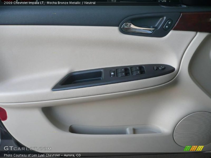 Mocha Bronze Metallic / Neutral 2009 Chevrolet Impala LT