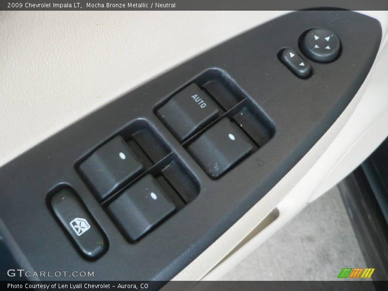 Mocha Bronze Metallic / Neutral 2009 Chevrolet Impala LT