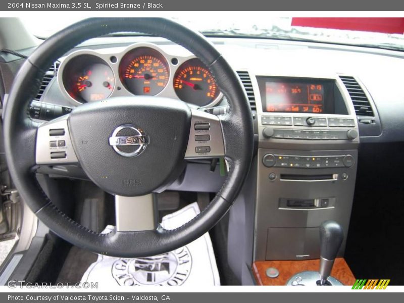 Spirited Bronze / Black 2004 Nissan Maxima 3.5 SL