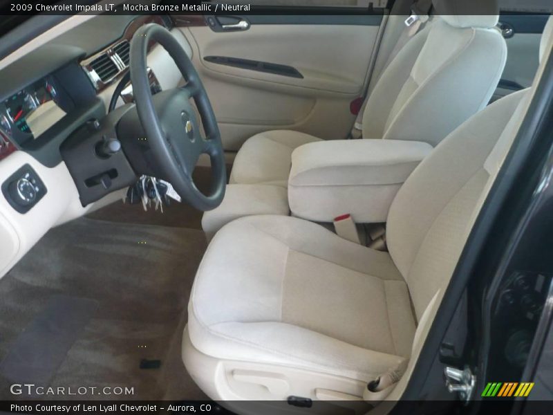 Mocha Bronze Metallic / Neutral 2009 Chevrolet Impala LT