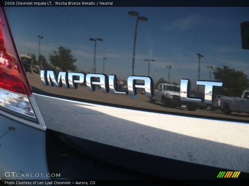 Mocha Bronze Metallic / Neutral 2009 Chevrolet Impala LT