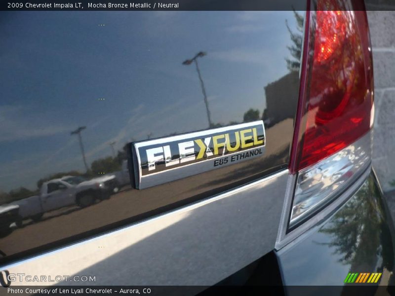 Mocha Bronze Metallic / Neutral 2009 Chevrolet Impala LT