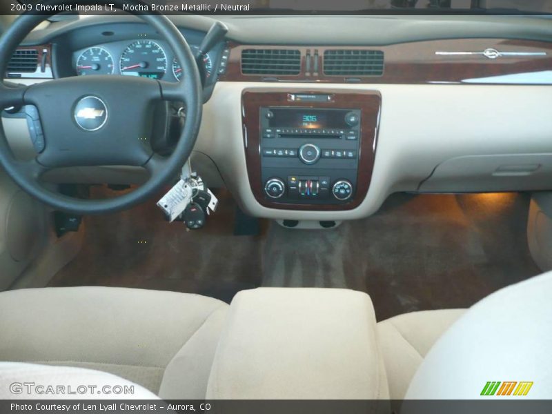Mocha Bronze Metallic / Neutral 2009 Chevrolet Impala LT