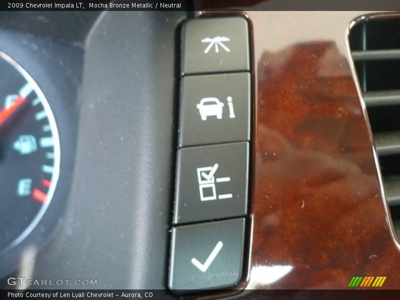 Mocha Bronze Metallic / Neutral 2009 Chevrolet Impala LT
